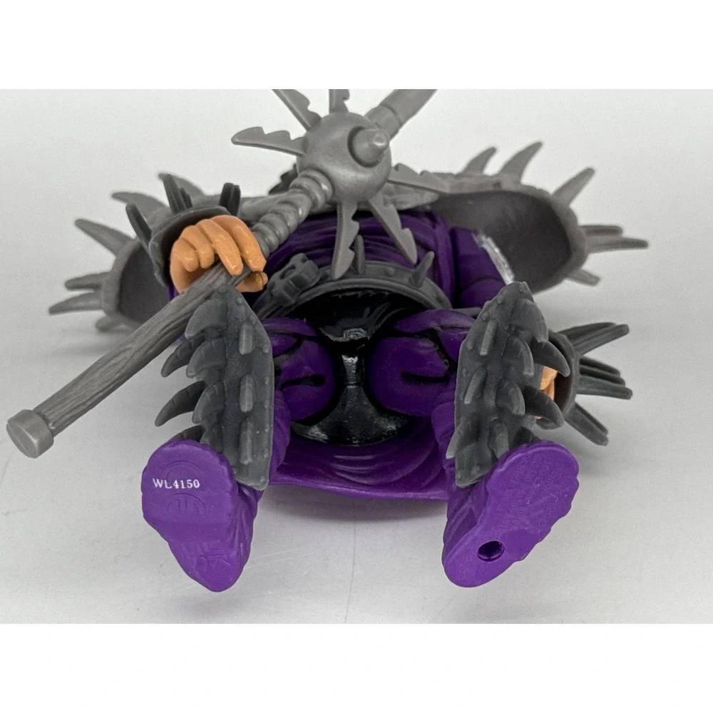 Playmates Super Shredder Action Figure TMNT Vintage Purple Plastic Teenage